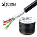 SIPU best price high quality copper UTP FTP SFTP ethernet cat5e cat6 data networking lan network cable